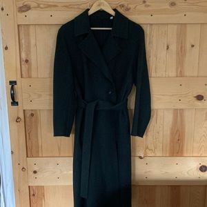 Uniqlo x Ines de la fressange wool blend coat